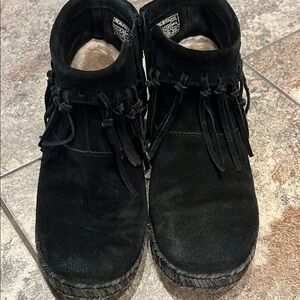 UGG Black Suede Boots